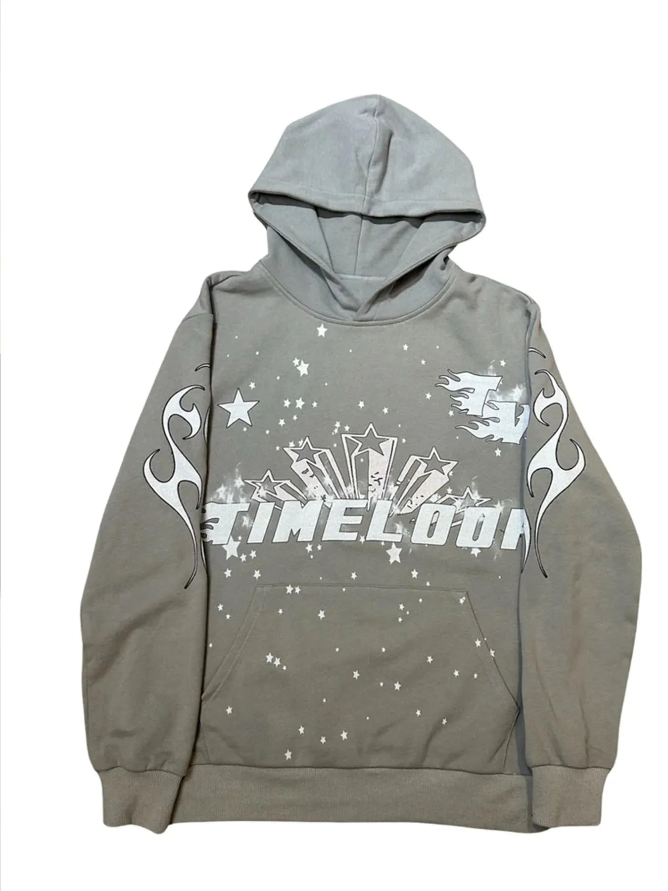 New Harajuku Gothic Pullover Hoodie Y2K Hoodies Men Hip-Hop Graphic Print Oversized Women Sweatshirt Street Wear Top Clothing