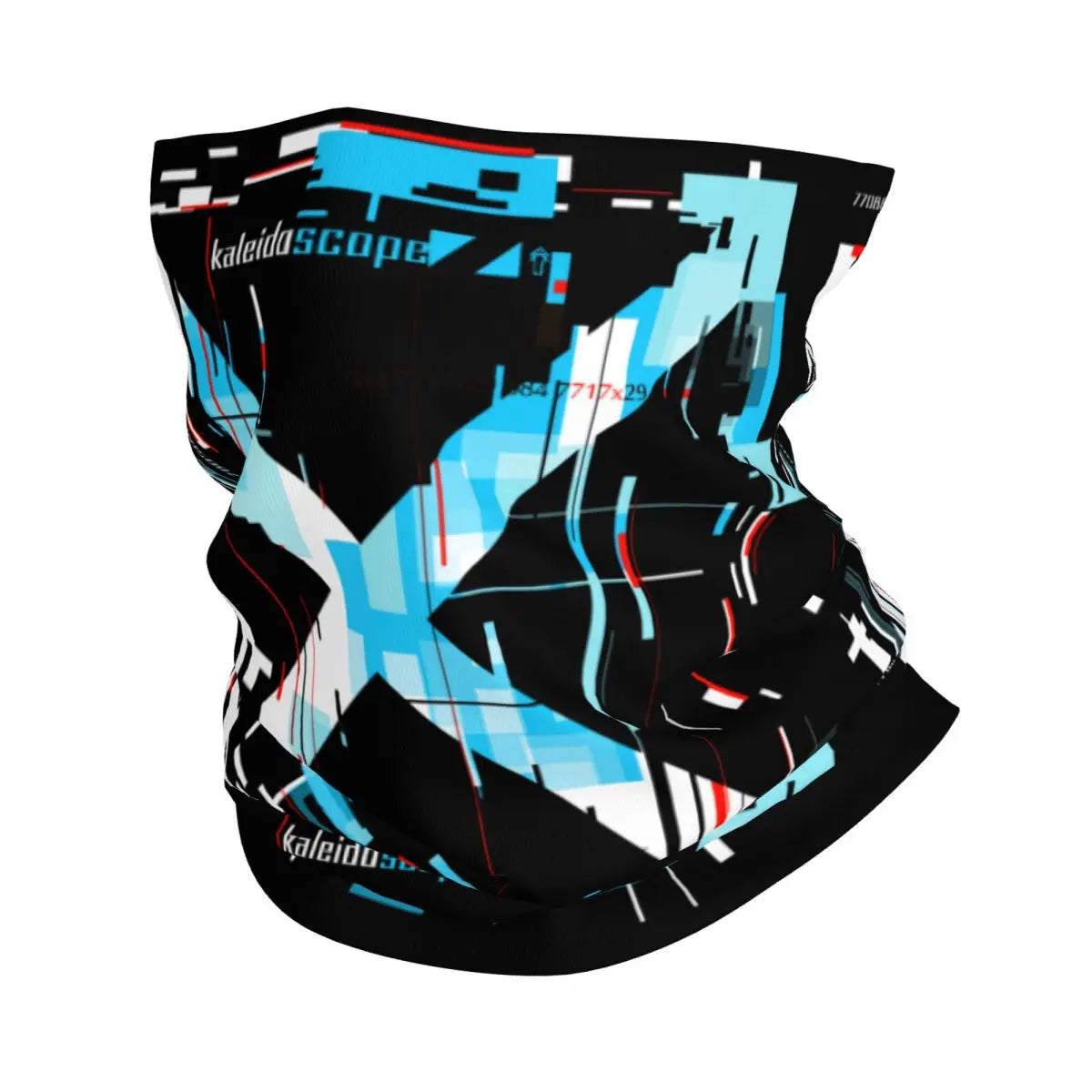Custom Japanese Tokyo Techwear Bandana Neck Gaiter for Hiking Running Wrap Scarf Future Tech Street Wear Style Balaclava Warmer