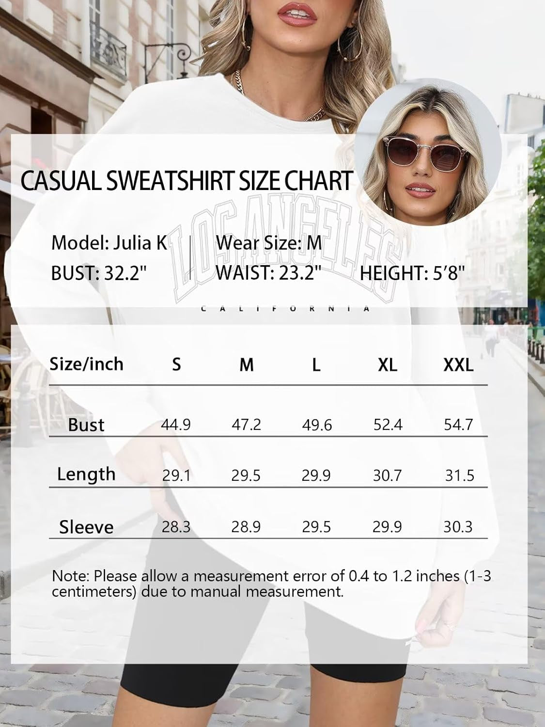 Women’S Casual Letter Graphic Print Long Sleeve Oversized Sweatshirt Tunic Tops Creweck Loose Tee T Shirts