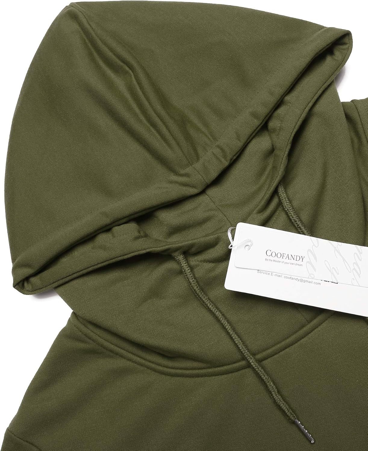 Men'S Slim Fit Hoodie Lightweight Hooded Sweatshirt Casual Hip Hop Long Length Cloak Hooded Cape Pullover Army Green