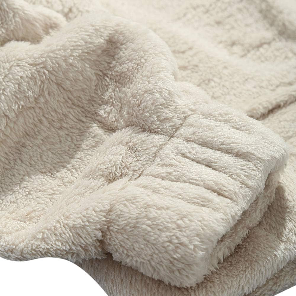 Men'S Solid Fluffy Sherpa Hoodie Oversized Hooded Pullover Winter Fuzzy Sweatshirt Outwear with Kangaroo Pocket