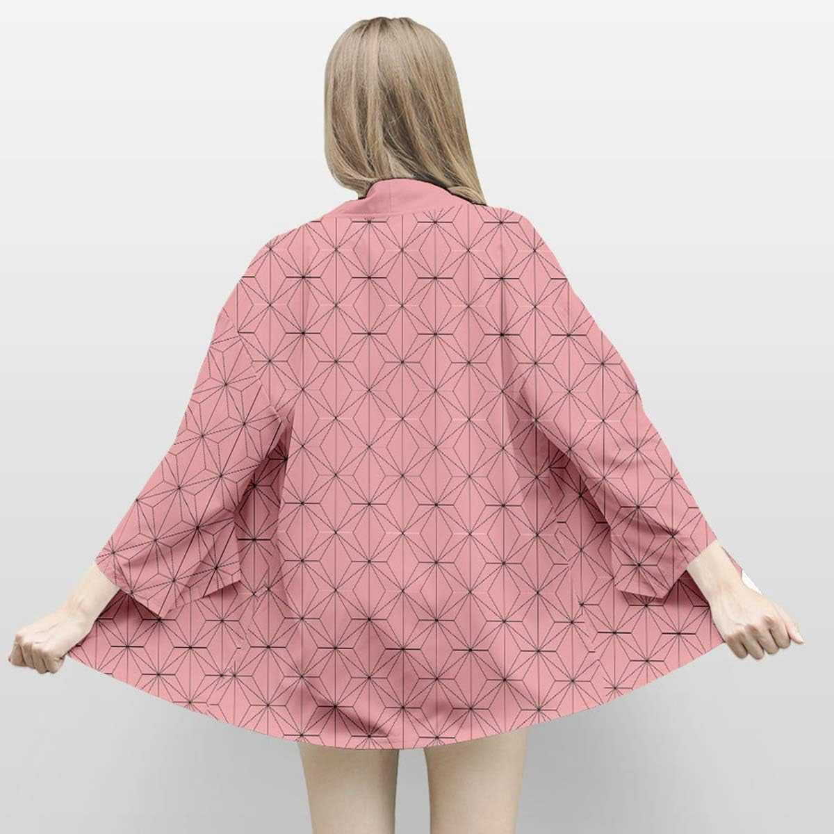 Demon Anime Cosplay Long Cardigan Jacket Open Front Coat